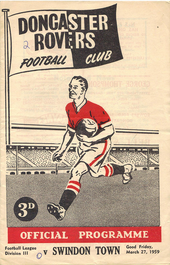 <b>Friday, March 27, 1959</b><br />vs. Doncaster Rovers (Away)